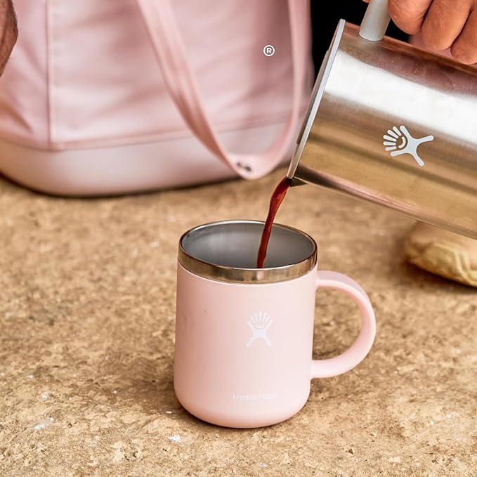 Hydro Flask Coffee Mug – Insulated Stainless Steel, Non Spill, Leak Proof Travel Mug 24 Oz Surf Blue