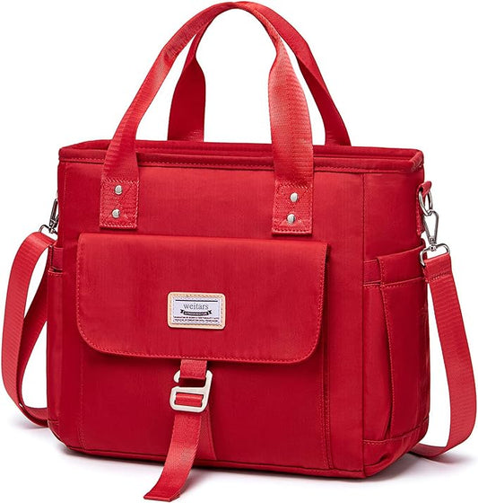 Weitars Insulated Lunch Bag for Women,Leak Proof Lunch Box for Work,Extra Large Lunch Tote Bag With Removable Shoulder Strap with Side Pockets,Reusable Lunch Cooler Bag For Picnic Hiking