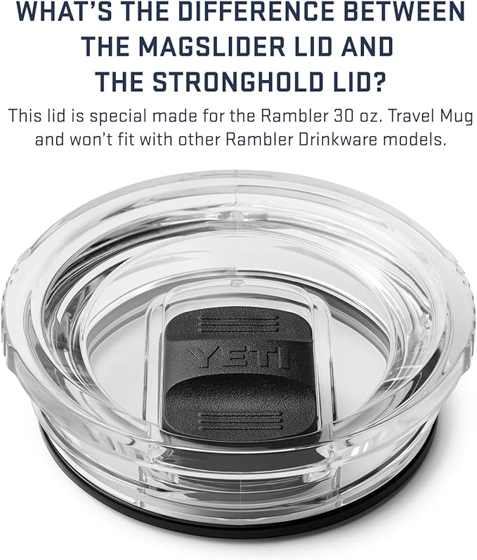 YETI Rambler 30 oz Travel Mug, Stainless Steel, Vacuum Insulated with Stronghold Lid