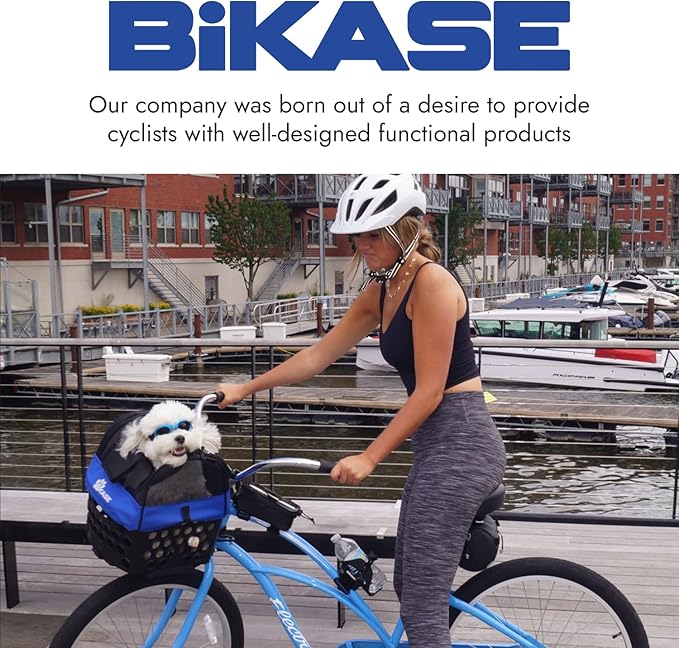 ABC by BiKASE - Any Bottle Cage, Bike Water Bottle Holder - Fits Any Bottle, Container, Speaker, Bicycle Bottle Holder for Frame or Handlebar