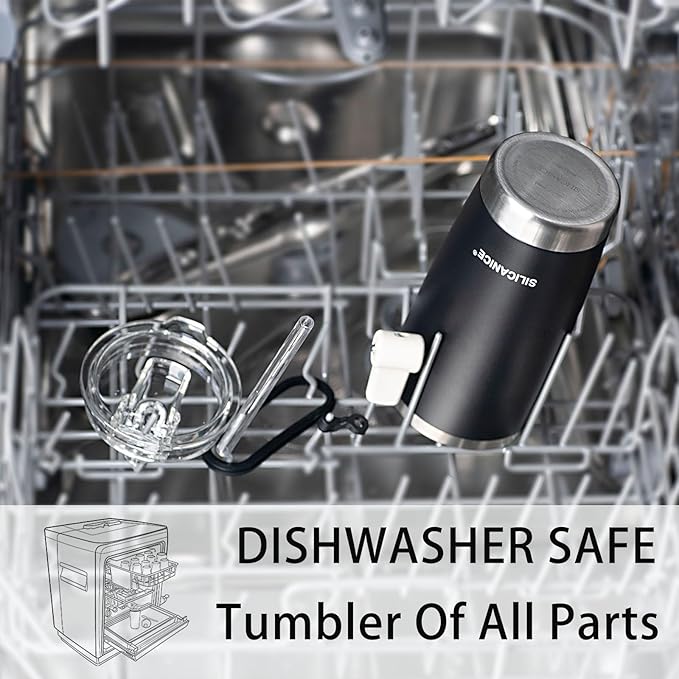 Soft Blue 100% Leak Proof 20 oz Tumbler with Straw And Lid Stainless Steel Vacuum Insulated Durable Travel Coffee Mugs Cups,Dishwasher Safe,Outside,Friends,Easy To Carry,Cold Iced For 30 Hours