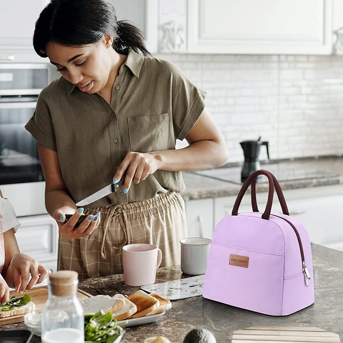 BALORAY Lunch Bag for Women Men Insulated Lunch Box for Adult Reusable Lunch Tote Bag for Work, Picnic or Travel