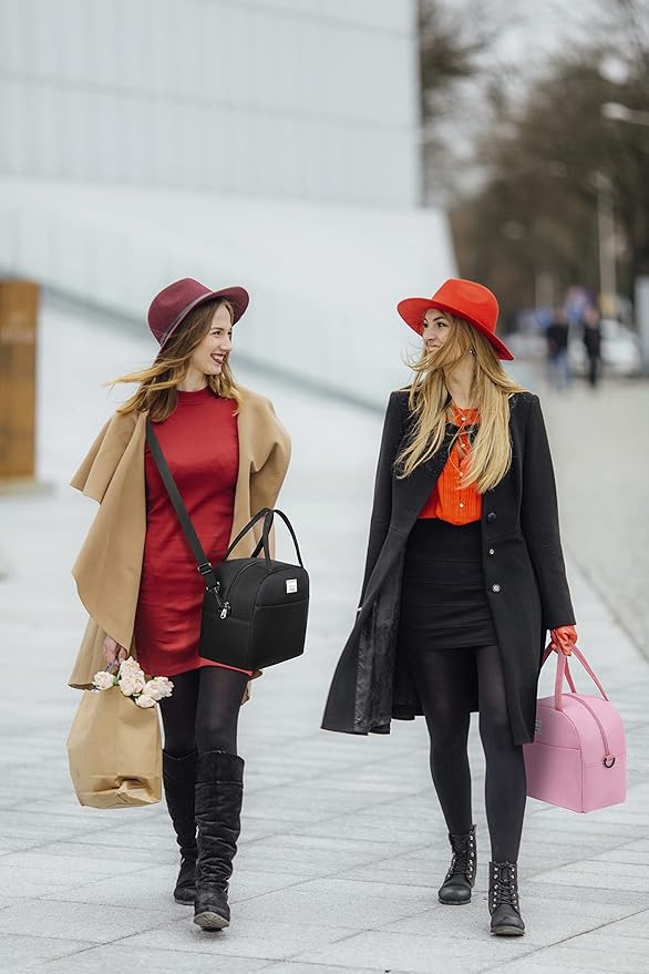 XQXA Lunch Bag Reusable Insulated Cooler Water Resistant Lunch Box Adult Tote Lunch Bag for Women/Men Work Picnic Beach or Travel