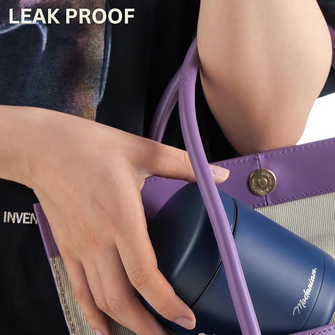 Stainless steel Insulated Food Jars set (16Oz + 12 OZ) wide mouth, Insulated Lunch Containers,Insulated food container, Hot Food Lunch Container, Hot Lunch Box - Midnight Navy