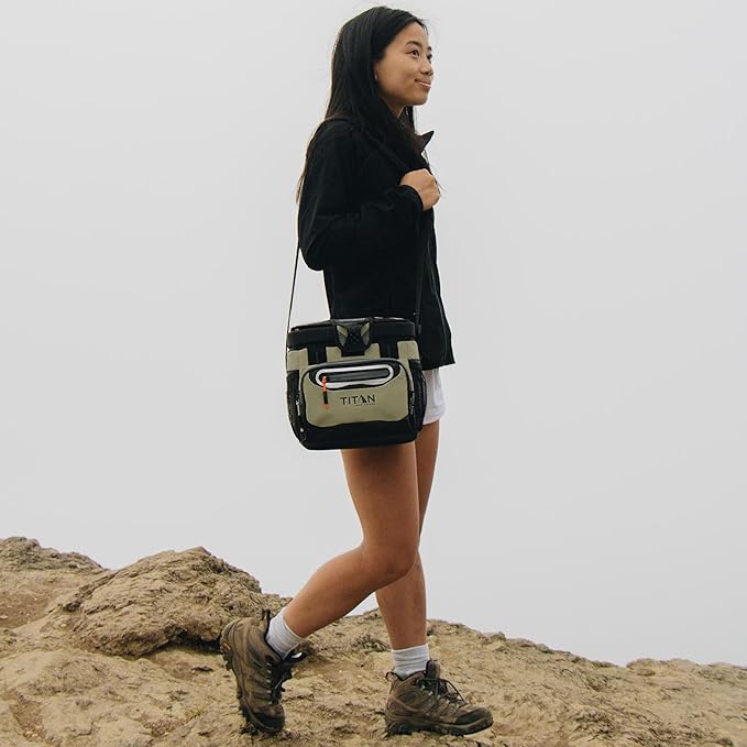 Titan by Arctic Zone Deep Freeze Cooler - Zipperless Hardbody Cooler - Deep Freeze Insulation, HardBody Liner, and SmartShelf