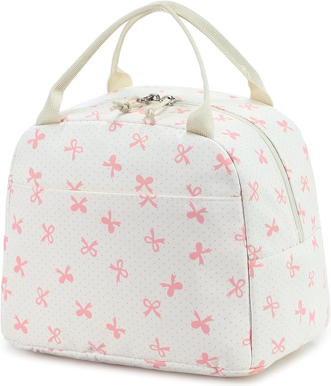 Bluboon Lunch Bag for Women Men Cute Lunch Tote Bags Reusable Insulated Lunch Box Large Capacity Reusable Insulated Cooler for Work Picnic or Travel