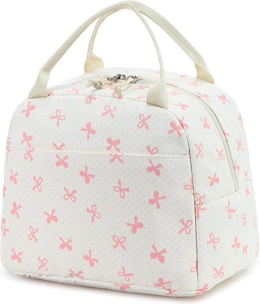 Bluboon Lunch Bag for Women Men Cute Lunch Tote Bags Reusable Insulated Lunch Box Large Capacity Reusable Insulated Cooler for Work Picnic or Travel