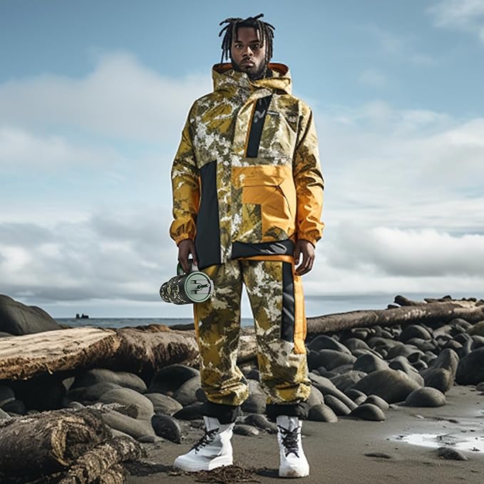 40 oz Camo Tumbler with Handle, 2-in-1 Straw and Sip Lid, Leakproof, Dishwasher Safe, Insulated Stainless Steel Travel Coffee Mug, Keeps Cold for 34 Hours, Car Cup Holder Fit (Clouded Aspen)