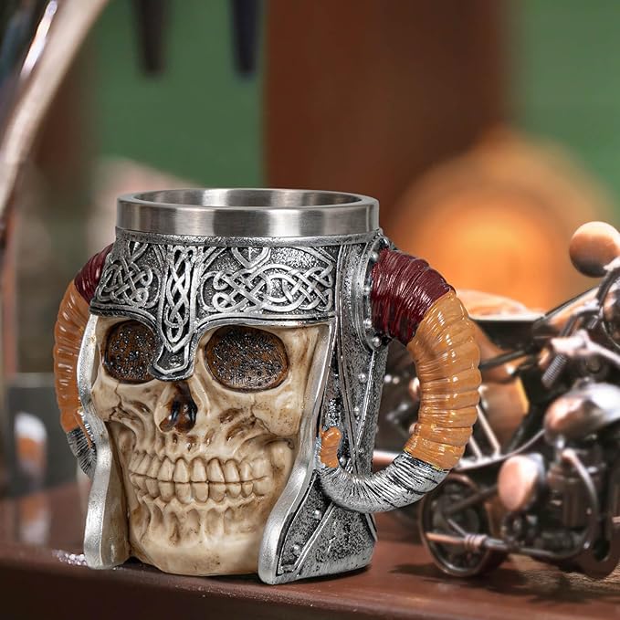 Viking Design Stainless Steel Interior Cup