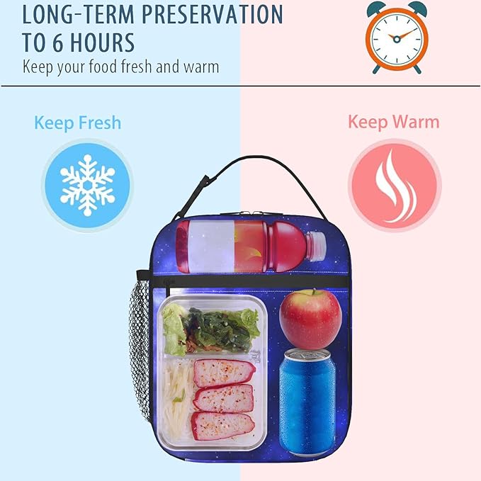 Sea Animal Lunch Box for Kids,Whale Octopus Turtle Insulated Bag for Student,Colorful Marine Life Reusable Thermal Insulation Cooler Tote Bags for School Work Picnic Camping Outdoor Gifts