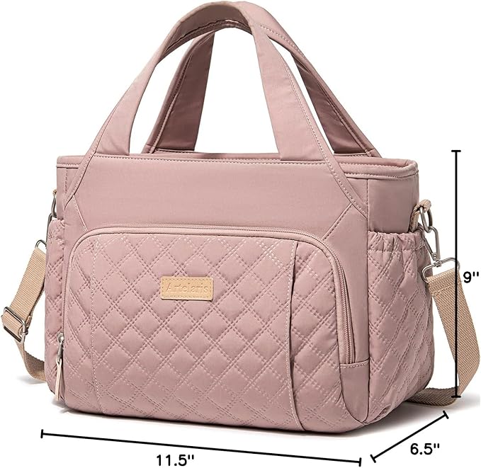 Artelaris Insulated Lunch Bag for Women,Leak-Proof Cooler Lunch Box, Cooling Tote for Adult,with 7 Pockets,Adjustable Strap(15 Liters)