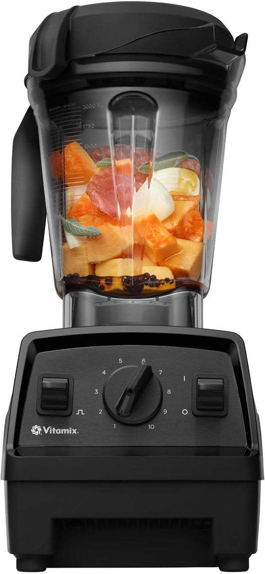Vitamix Explorian Blender, Professional-Grade, 64 oz. Low-Profile Container, Black - 65542 (Renewed Premium)