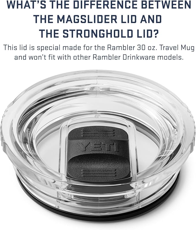 YETI Rambler 30 oz Travel Mug, Stainless Steel, Vacuum Insulated with Stronghold Lid