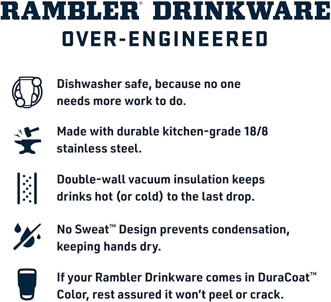 YETI Rambler 18 oz Bottle, Leakproof, Vacuum Insulated, Stainless Steel with Chug Cap, Beekeeper