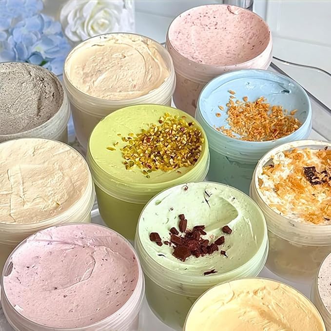 TUZAZO 8 Oz Food Storage Containers with Screw Lids, 12-Count Reusable Small Freezer Plastic Containers for Portion and Meal Prep | Microwave-, Freezer-, Dishwasher-Safe | BPA Free