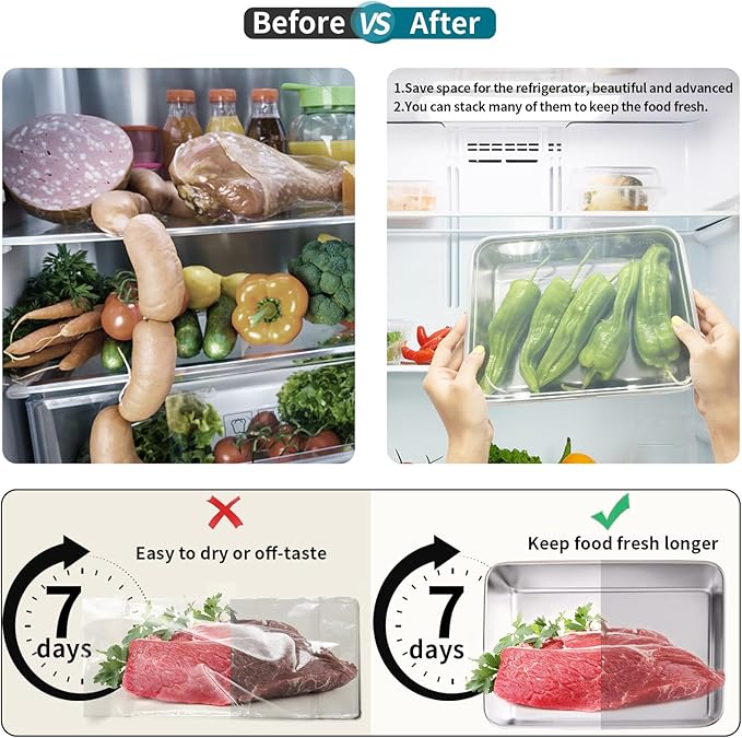 stainless steelFood Storage 12-Pack Lunch BoxContainers setsstorage box with lidfreezer FrozenKitchen tra with lidOven plateSide dish plate Freezer & Dishwasher Safe