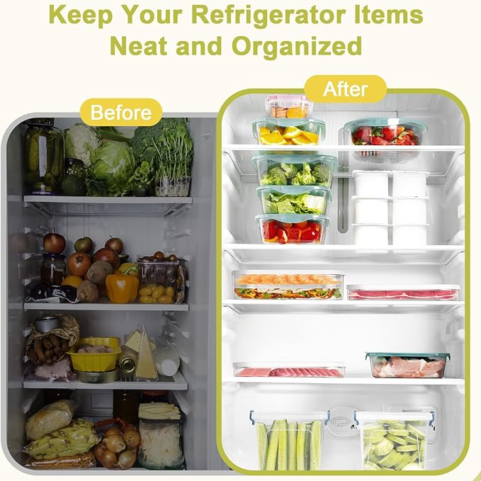 5 Pcs Deli Meat Container for Fridge, Stackable Bacon Lunch Meat Container for Refrigerator, Food Storage Boxes with 5 Lids for Cold Cuts, Cheese, LunchMeat, Salami, Meal Prep Containers, BPA Free