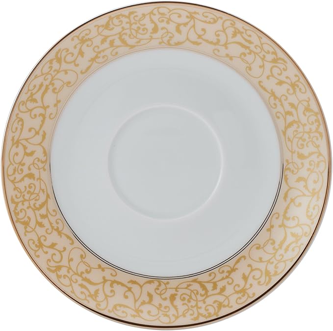 Mikasa Parchment Gold 40 Piece Dinnerware Set, Service for 8
