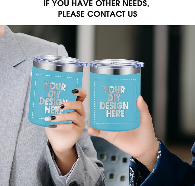 Personalized Custom Tumbler Print in USA 12oz 100Pcs Stainless Steel Travel Coffee Cup with Lid & Straw Double Wall Insulated Mug With Colorful Text Logo Photo