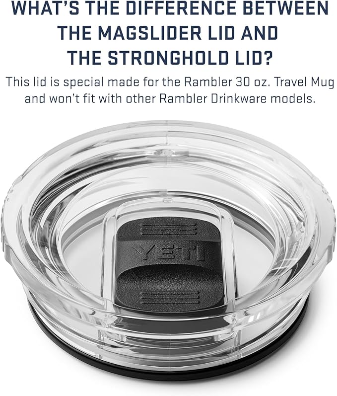 YETI Rambler 30 oz Travel Mug, Stainless Steel, Vacuum Insulated with Stronghold Lid