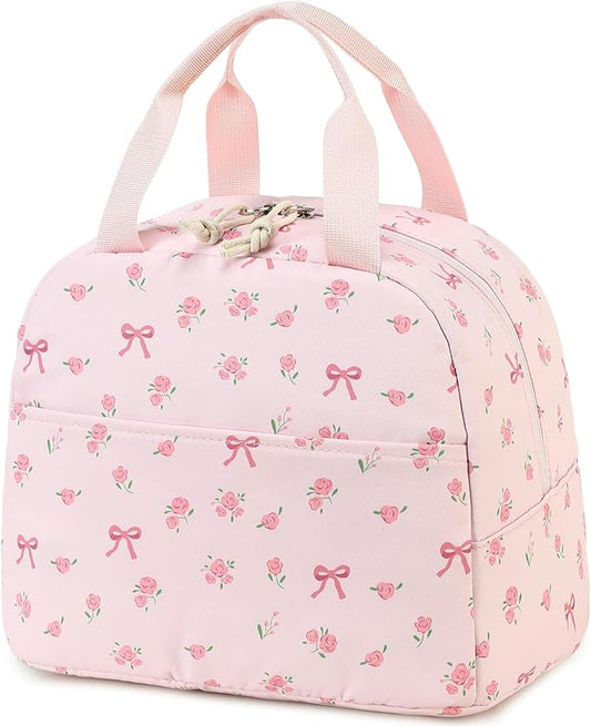 Bluboon Lunch Bag for Women Men Cute Lunch Tote Bags Reusable Insulated Lunch Box Large Capacity Reusable Insulated Cooler for Work Picnic or Travel