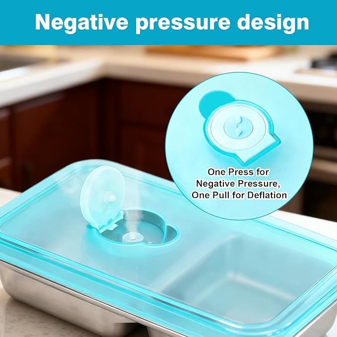 8Pcs Stainless Steel Snack Containers with Lids, Reusable Metal Snack Box for Travel and Outdoor Camping