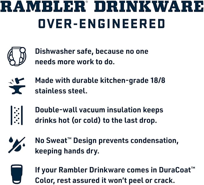 YETI Rambler 18 oz Bottle, Leakproof, Vacuum Insulated, Stainless Steel with Chug Cap, Wetlands Brown