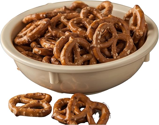 Carlisle FoodService Products Kingline Reusable Plastic Bowl Nappie Bowl for Home and Restaurant, Melamine, 10 Ounces, Tan