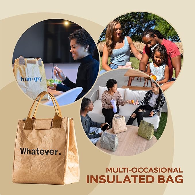 VonNova Women’s Insulated Lunch Bag with Premium 4mm Cooler Insulation, Cute Large 7L Lunch Tote for Office, Durable Small Lunch Box for Women, Stylish Lunchbox for Adults, Teens, Nurses, Teachers