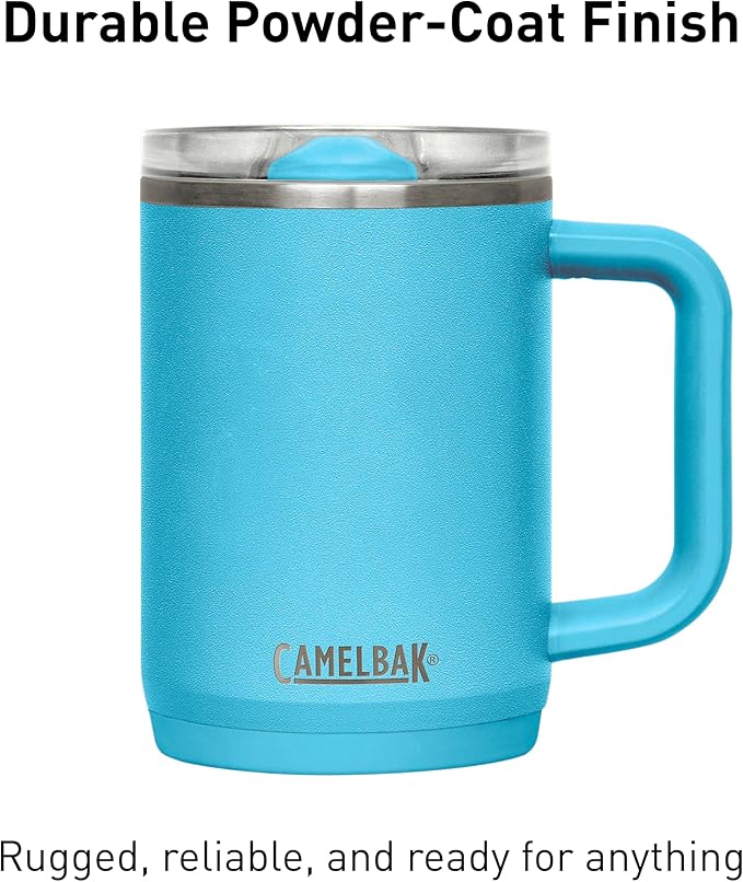 CamelBak Thrive Drinkware Insulated Stainless Steel Mug Nordic Blue, 16oz