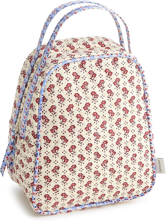 Vera Bradley Premium Cotton Lunch Bag, Rachel Ditsy