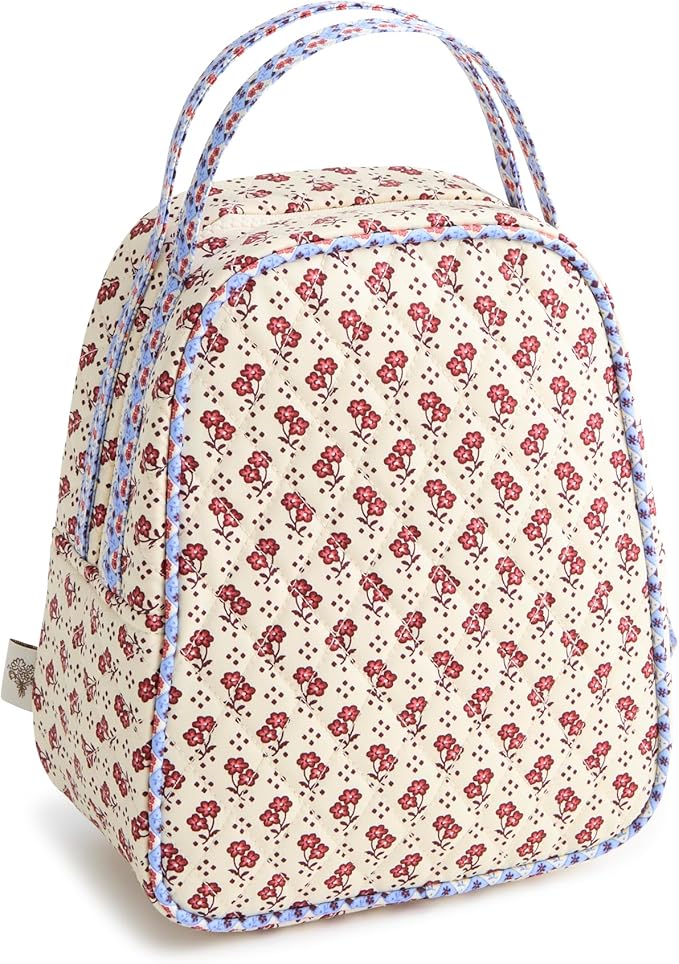 Vera Bradley Premium Cotton Lunch Bag, Rachel Ditsy