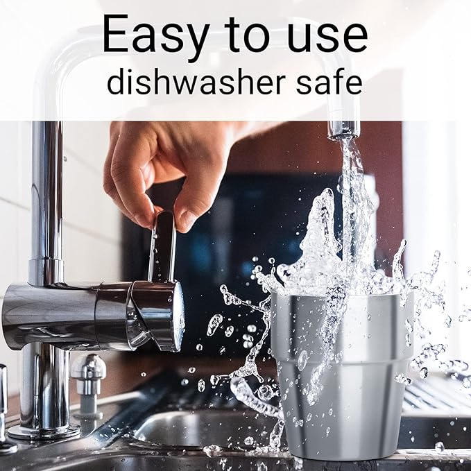 Beasea Stainless Steel Cups 10 oz, 12 Pack Small Stackable Insulated Bulk Stainless Steel Tumbler Cups for Drinking Double Wall Metal Pint Glasses Tin Cups for Home Restaurant Office Party Camping