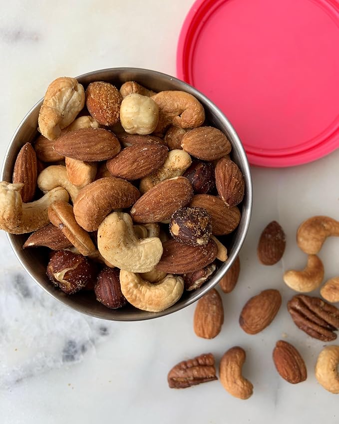 TAVVA 4 X 7 oz Stainless Steel Containers with Lids - Leakproof w/Silicone Lids - BPA Free - Dishwasher & Freezer Safe - Portable & Reusable - Stainless Steel Storage Food Snack Containers