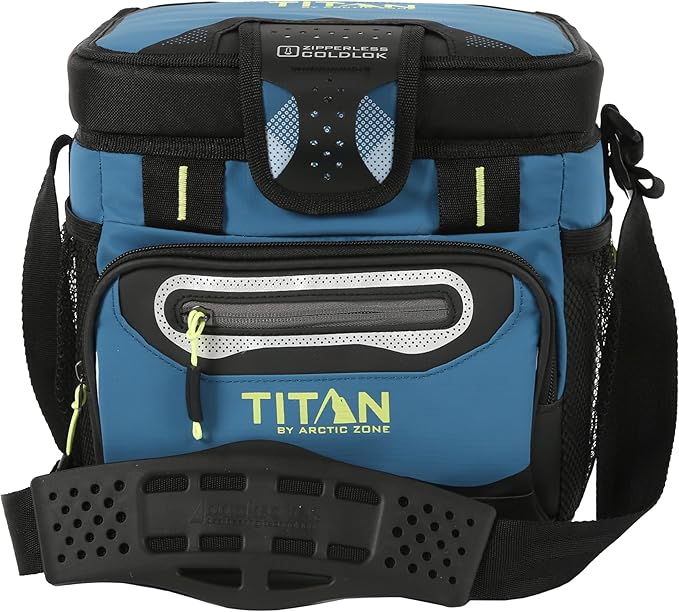 Titan by Arctic Zone Deep Freeze Cooler - Zipperless Hardbody Cooler - Deep Freeze Insulation, HardBody Liner, and SmartShelf