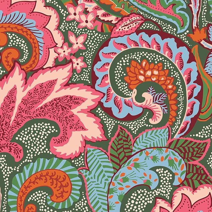 Vera Bradley Women's Featherweight Lunch Bag, Leaf Me Not Paisley, One Size