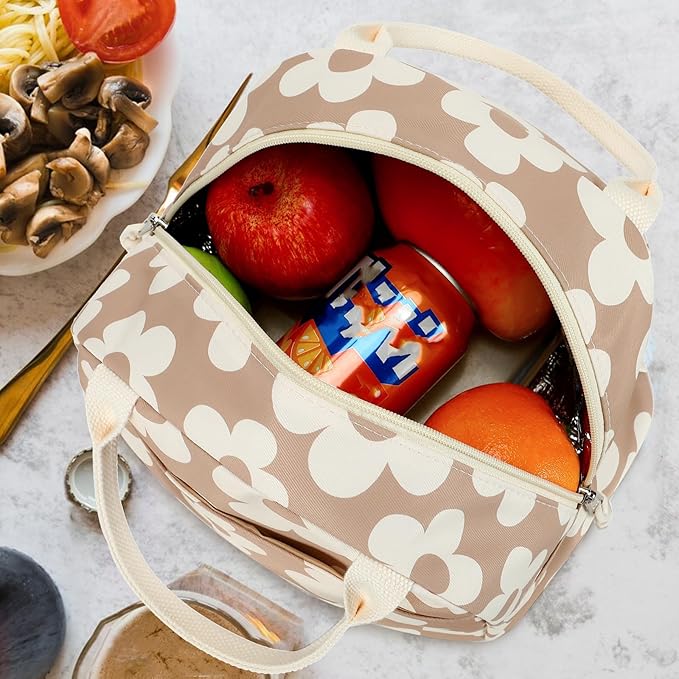 Bluboon Lunch Box for Women Cute Lunch Bag Reusable Insulated Lunch Bags Large Capacity Lunchbox Cooler for Work Picnic or Travel