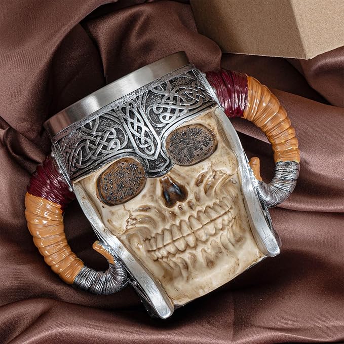 Viking Design Stainless Steel Interior Cup