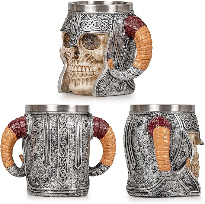 Viking Design Stainless Steel Interior Cup