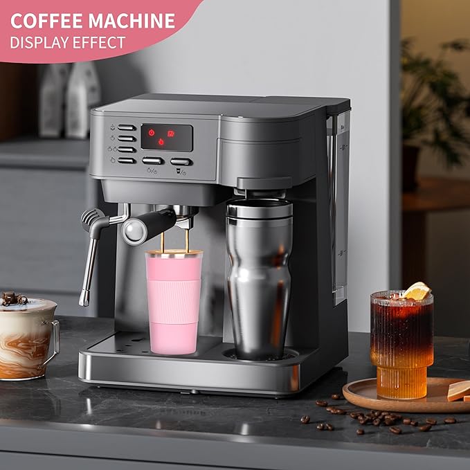 Coffee cups, mugs 17 oz - Insulated Coffee Travel Mug Spill Proof with Leak Proof Lid Vacuum Stainless Steel Insulated Mug Coffee Carry-On, Reusable Coffee Mug (pink)