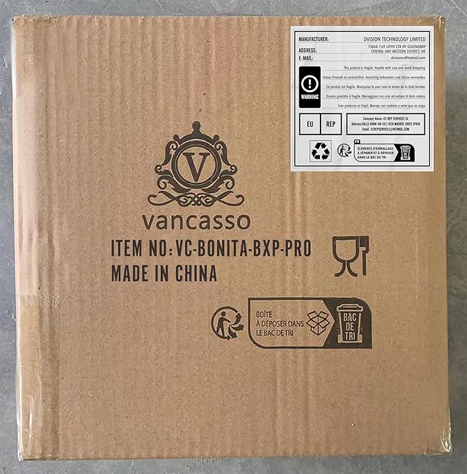 vancasso Bonita 8.5 inch Salad Plates, Ceramic Small Dinner Plates Set, Dessert Plates Set of 6, Microwave,Oven and Dishwasher Safe, Blue