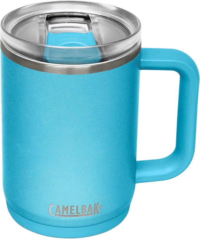 CamelBak Thrive Drinkware Insulated Stainless Steel Mug Nordic Blue, 16oz