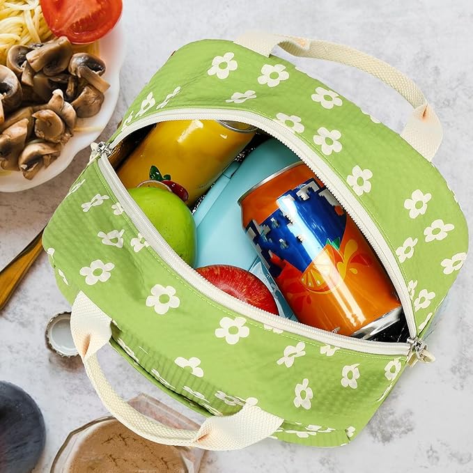 Bluboon Lunch Box for Women Cute Lunch Bag Reusable Insulated Lunch Bags Large Capacity Lunchbox Cooler for Work Picnic or Travel