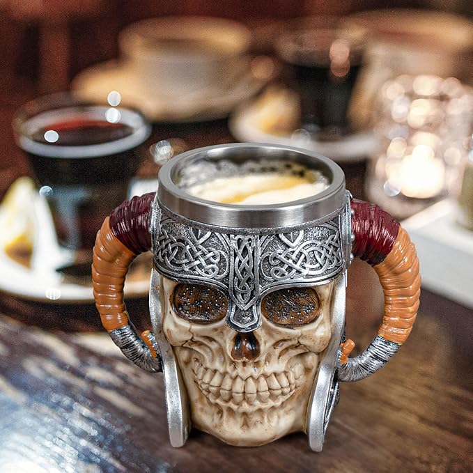 Viking Design Stainless Steel Interior Cup