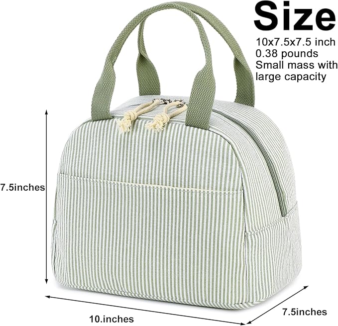 Bluboon Lunch Box for Women Cute Lunch Bag Reusable Insulated Lunch Bags Large Capacity Lunchbox Cooler for Work Picnic or Travel