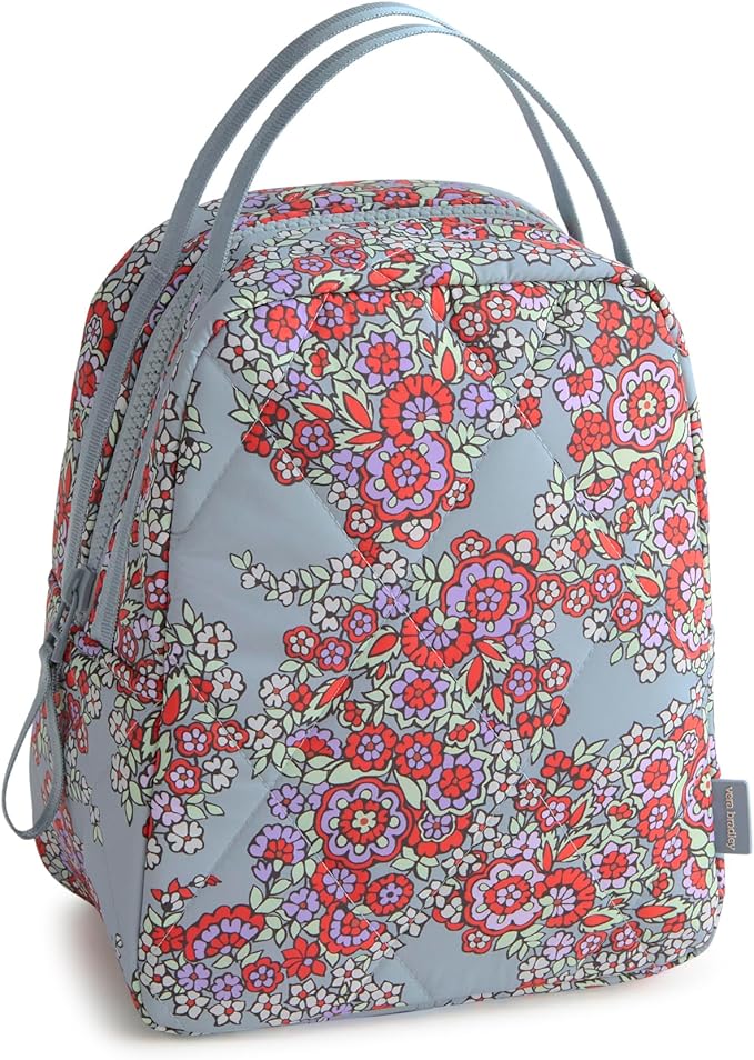 Vera Bradley Featherweight Lunch Bag, Paisley Bouquet