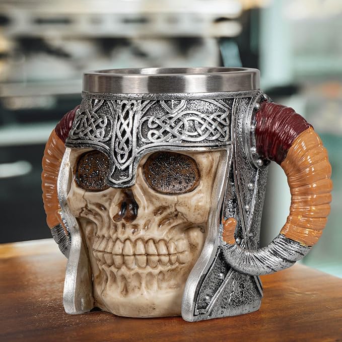 Viking Design Stainless Steel Interior Cup