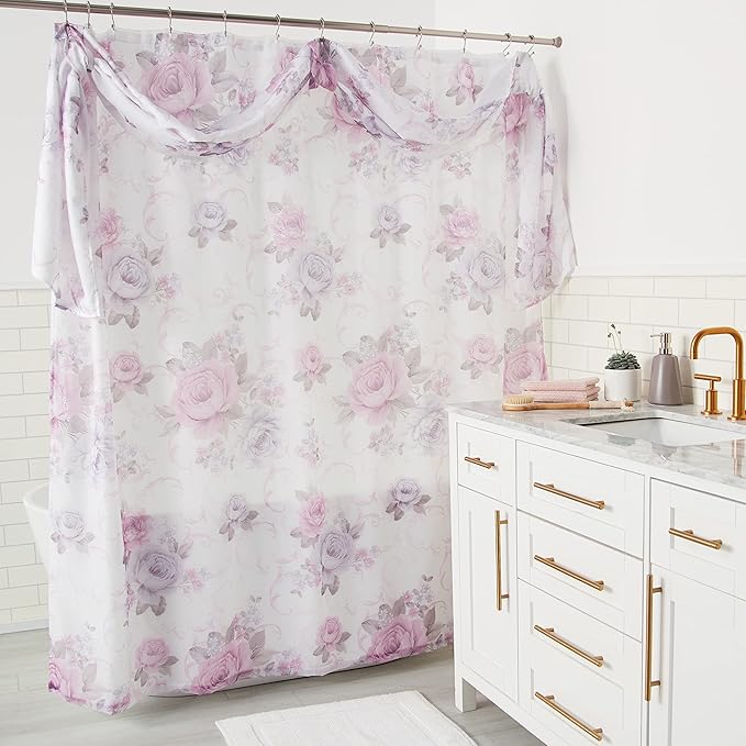 Popular Bath 936759 Michelle, Shower Curtain