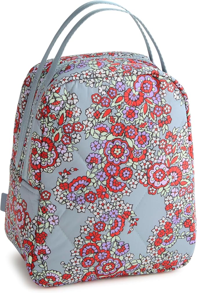 Vera Bradley Featherweight Lunch Bag, Paisley Bouquet