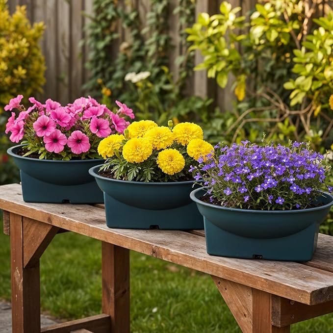 24-Pack Green 6.3 Inch Round Floral Foam Bowls, Floral Arrangement Containers for Centerpieces, DIY Wedding, Party, Home Decor Supplies